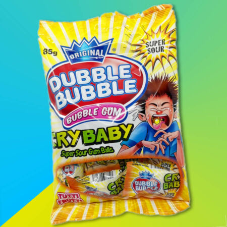 Dubble Bubble Cry Baby extra savanyú rágógumi 85g
