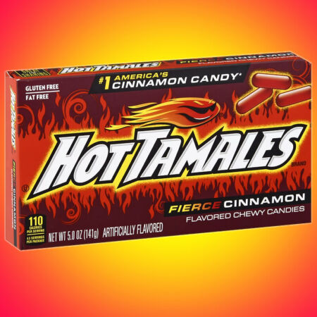 Hot Tamales fahéjas cukorka