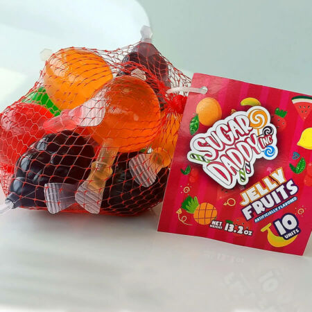 Sugar Daddy Jelly Fruits gyümölcsös folyékony zselés édesség 370ml
