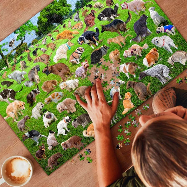 101 Kaksizó Kiskutya Puzzle