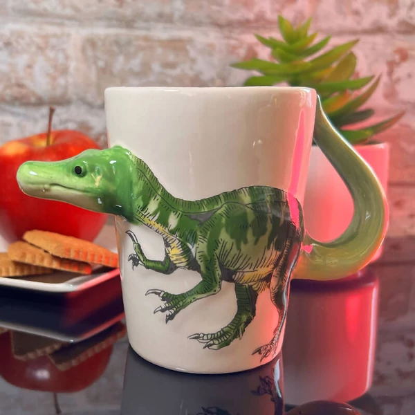 3D Dinoszaurusz Bögre Velociraptor