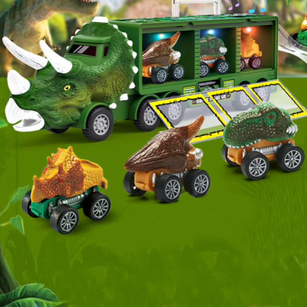 Dino szállító kamion kocsikkal
