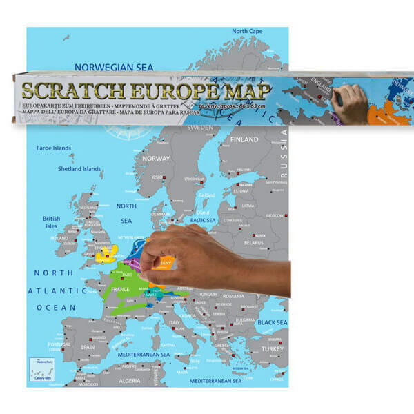 Európa Kaparós Térkép