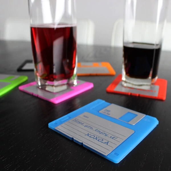 Floppy Lemez poháralátét