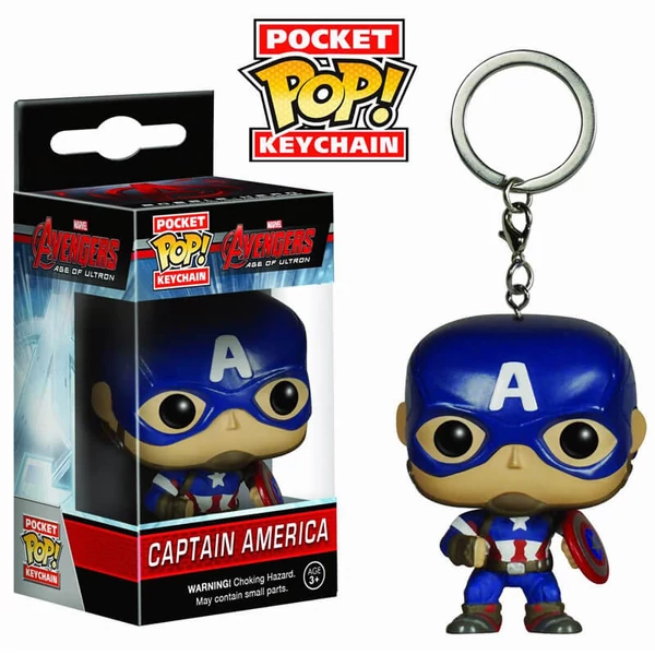 Funko POP! kulcstartó Amerika Kapitány