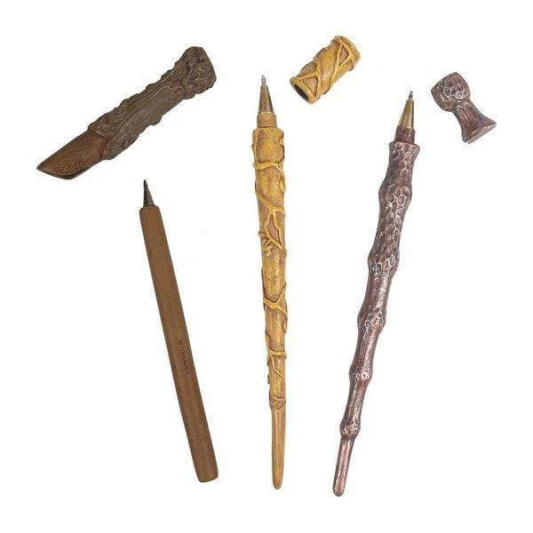 Harry Potter varázspálca mintára készített toll készlet