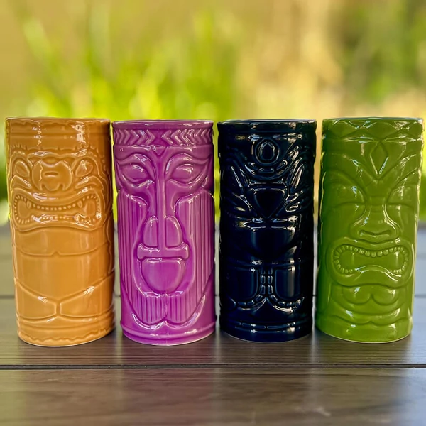 Tiki Koktélos Poharak