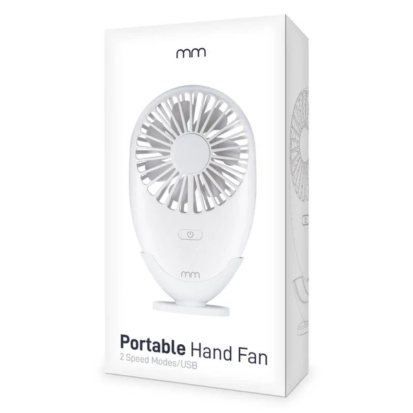 Hordozható mini ventilátor dobozban