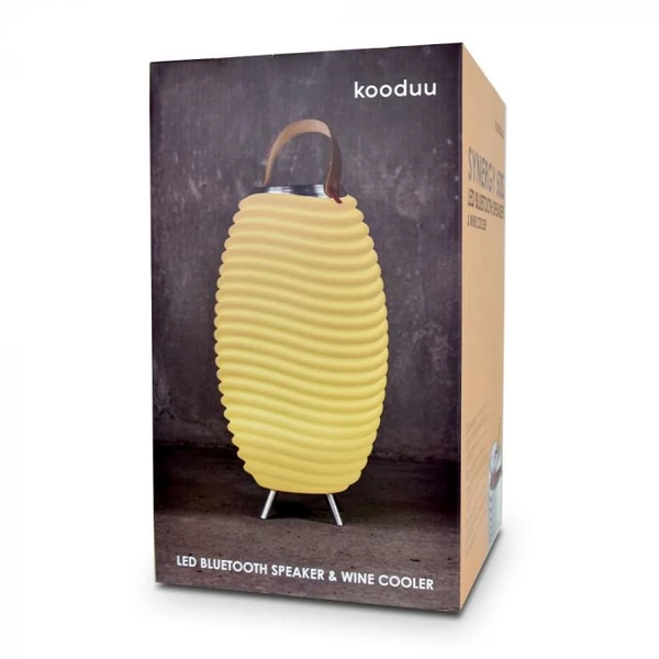 Kooduu Bluetooth Hangszórós LED Lámpa Italhűtővel bedobozolva