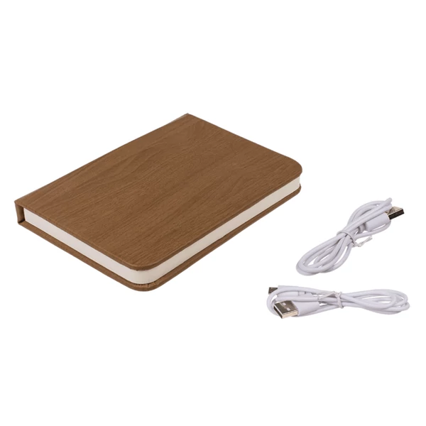 USB csatlakozós könyv hangulatlámpa LED fénnyel