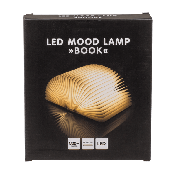 LED könyv hangulatlámpa dobozban