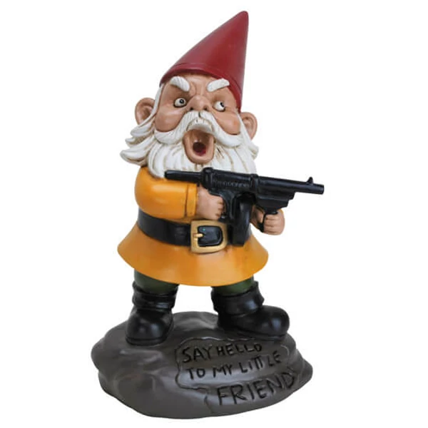 Vicces Kerti Törpe - Angry Gnome