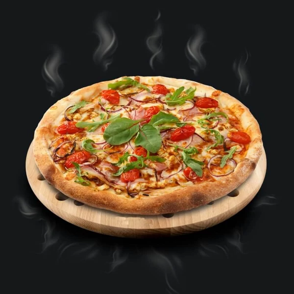 Hőelvezetéses pizza vágódeszka