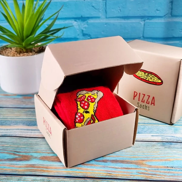 Pizzaszeletes Zokni