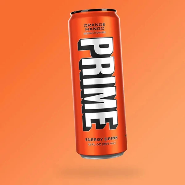 Prime Energy narancs és mangó ízű zero energiaital