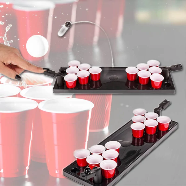 Rögzített Labdás Mini Sör Pong