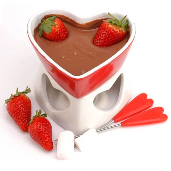 Romantikázó Fondue  Készlet