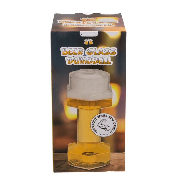 Súlyzó korsó dobozba csomagolva
