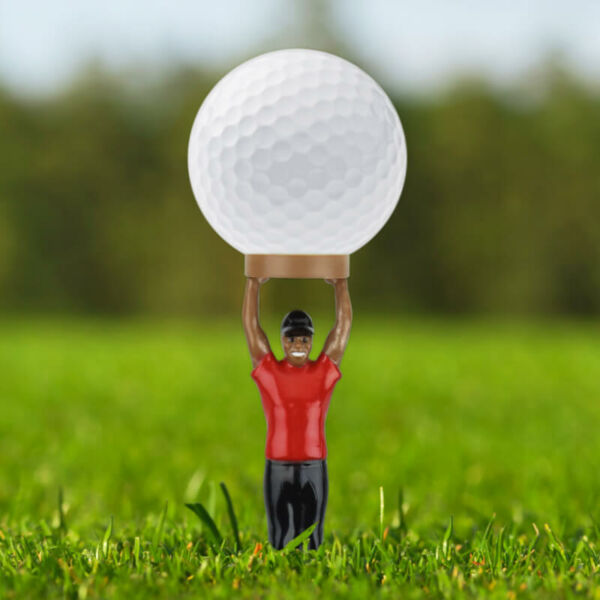 Tiger Woods golf labda tartó tüskék