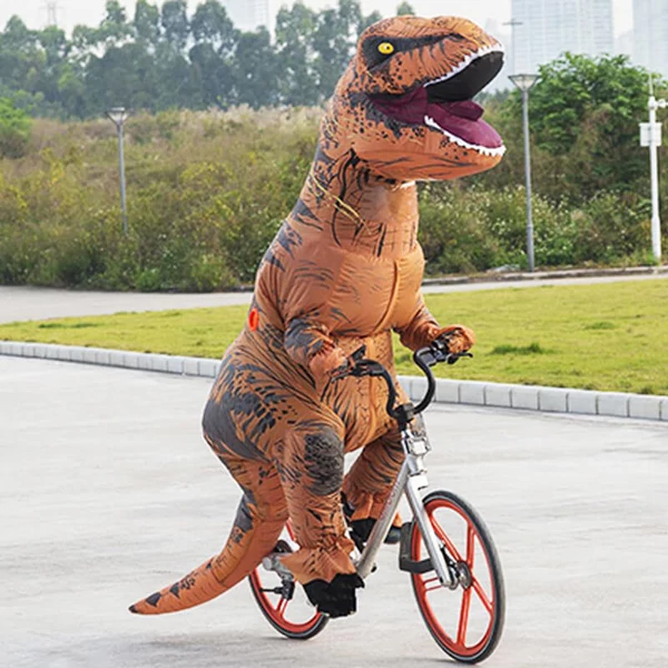 T-rex dino jelmez