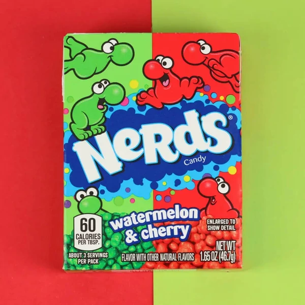 Wonka Nerds görögdinnyés-vadcseresznyés cukorka